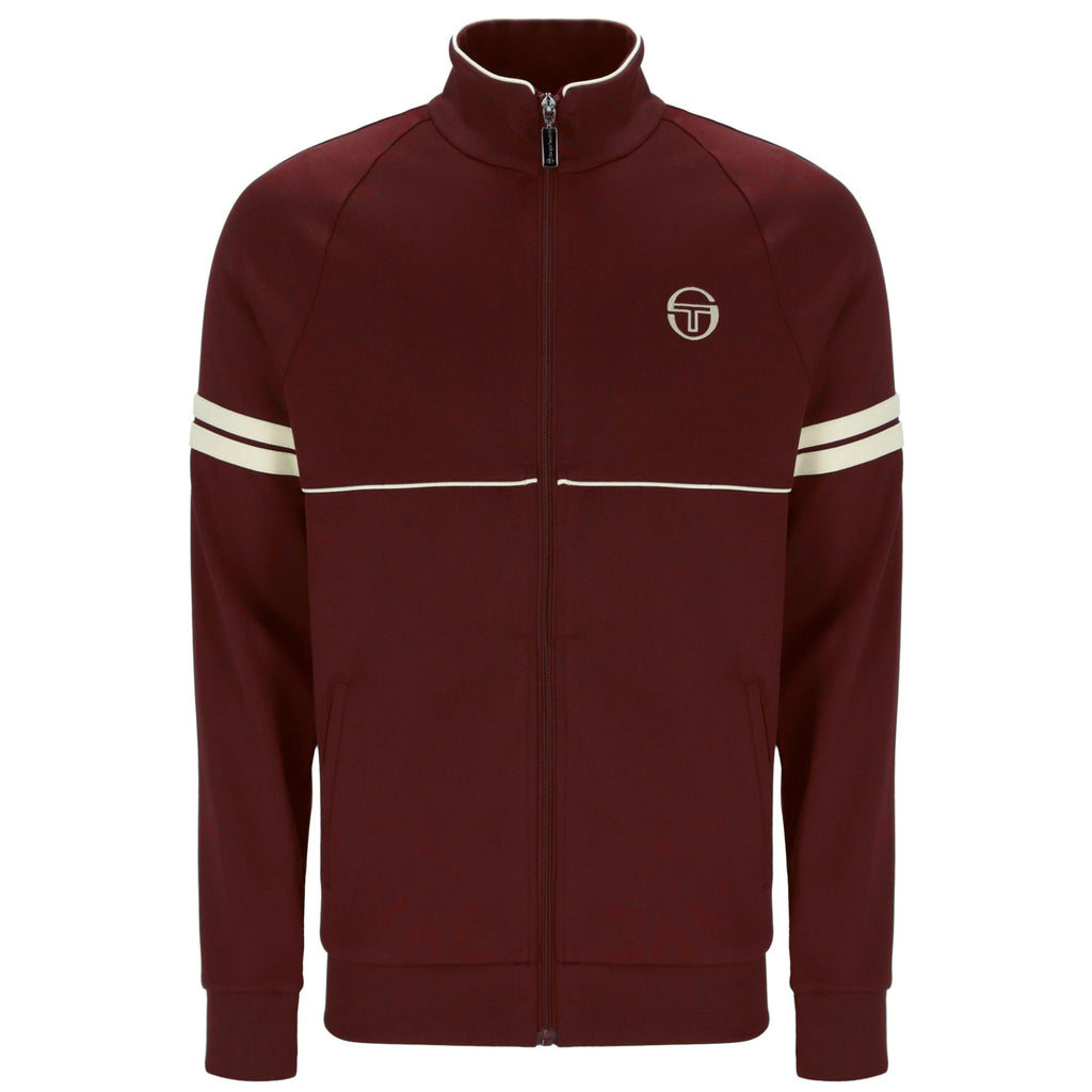 Sergio Tacchini x Stuarts x Stuarts Orion Track Top - Merlot