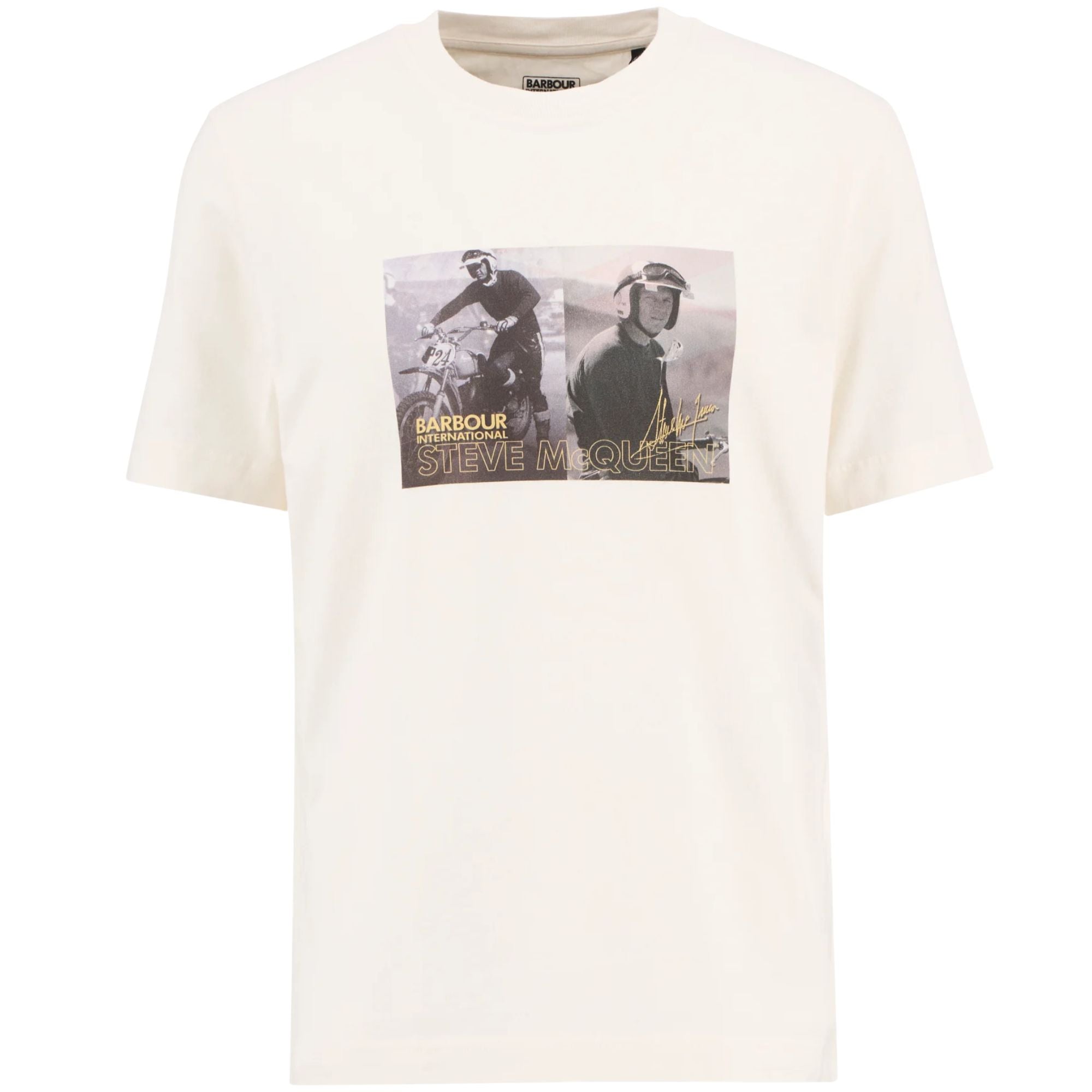Barbour International Hellen T-Shirt - White MTS1585-WH – Stuarts