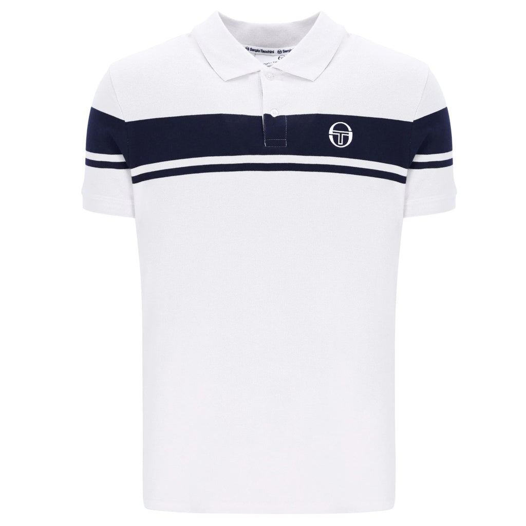 Sergio Tacchini Young Line Polo Shirt - White