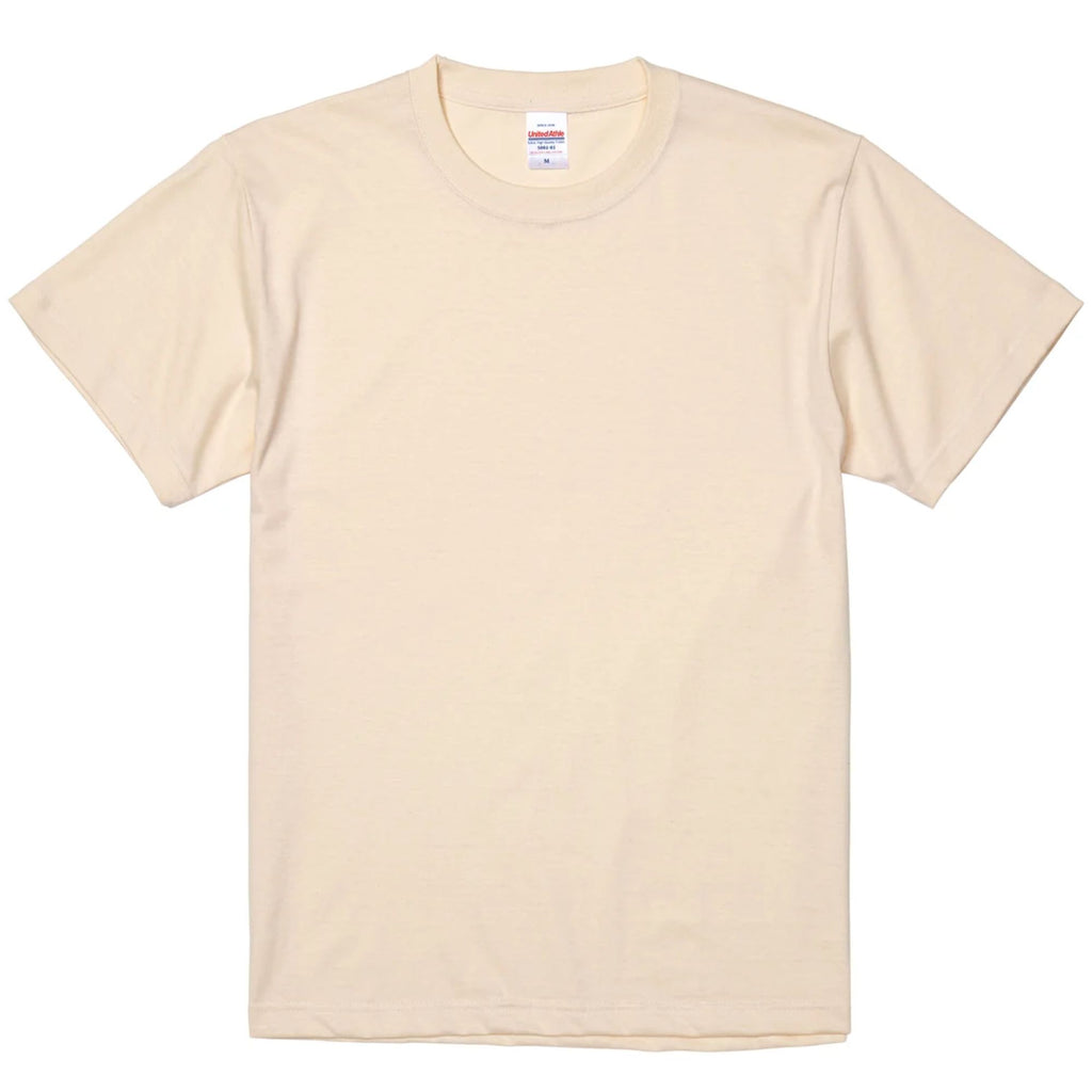 United Athle 5001 Classic Fit 5.6oz T-Shirt - Natural