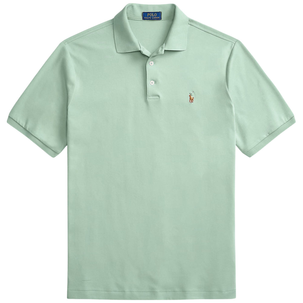 Polo Ralph Lauren Custom Slim Fit Soft Cotton Polo Shirt - Green