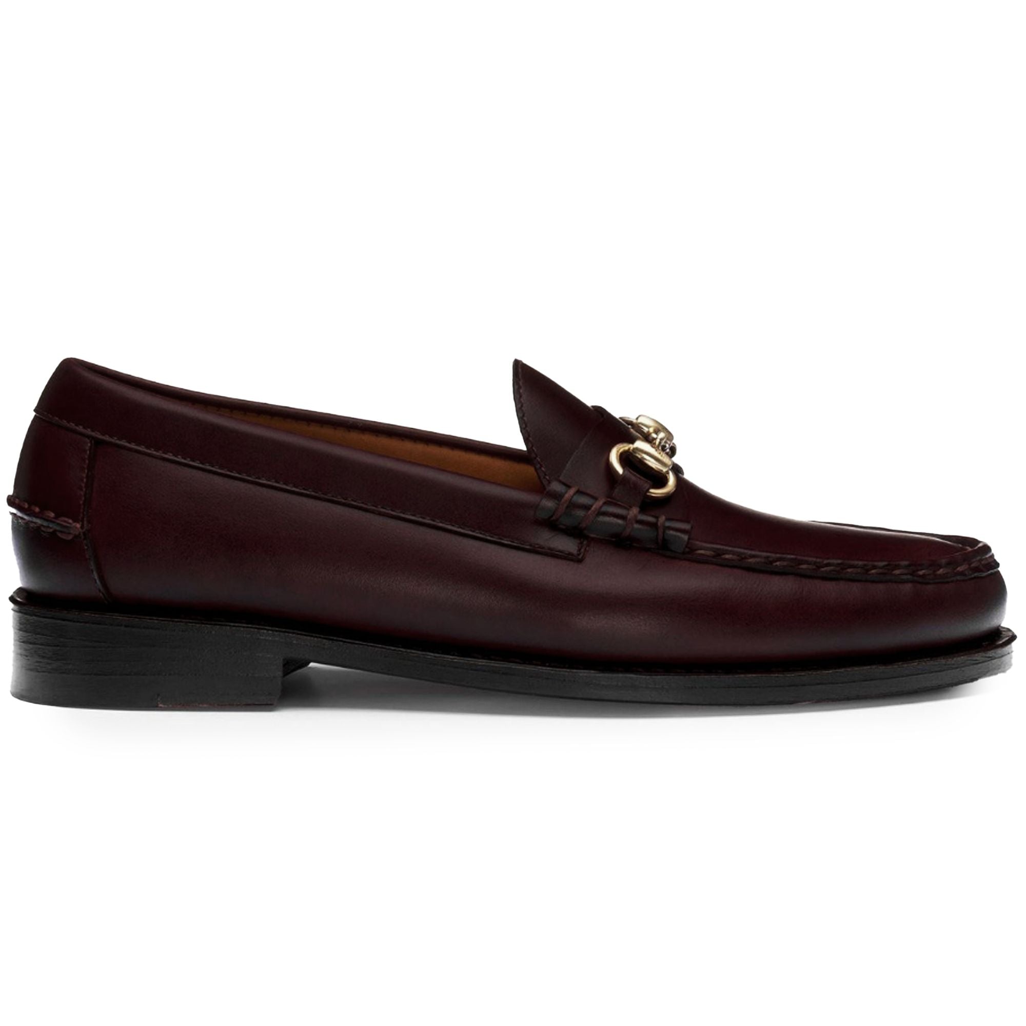 Joe Modena Leather Loafer - Dark Brown