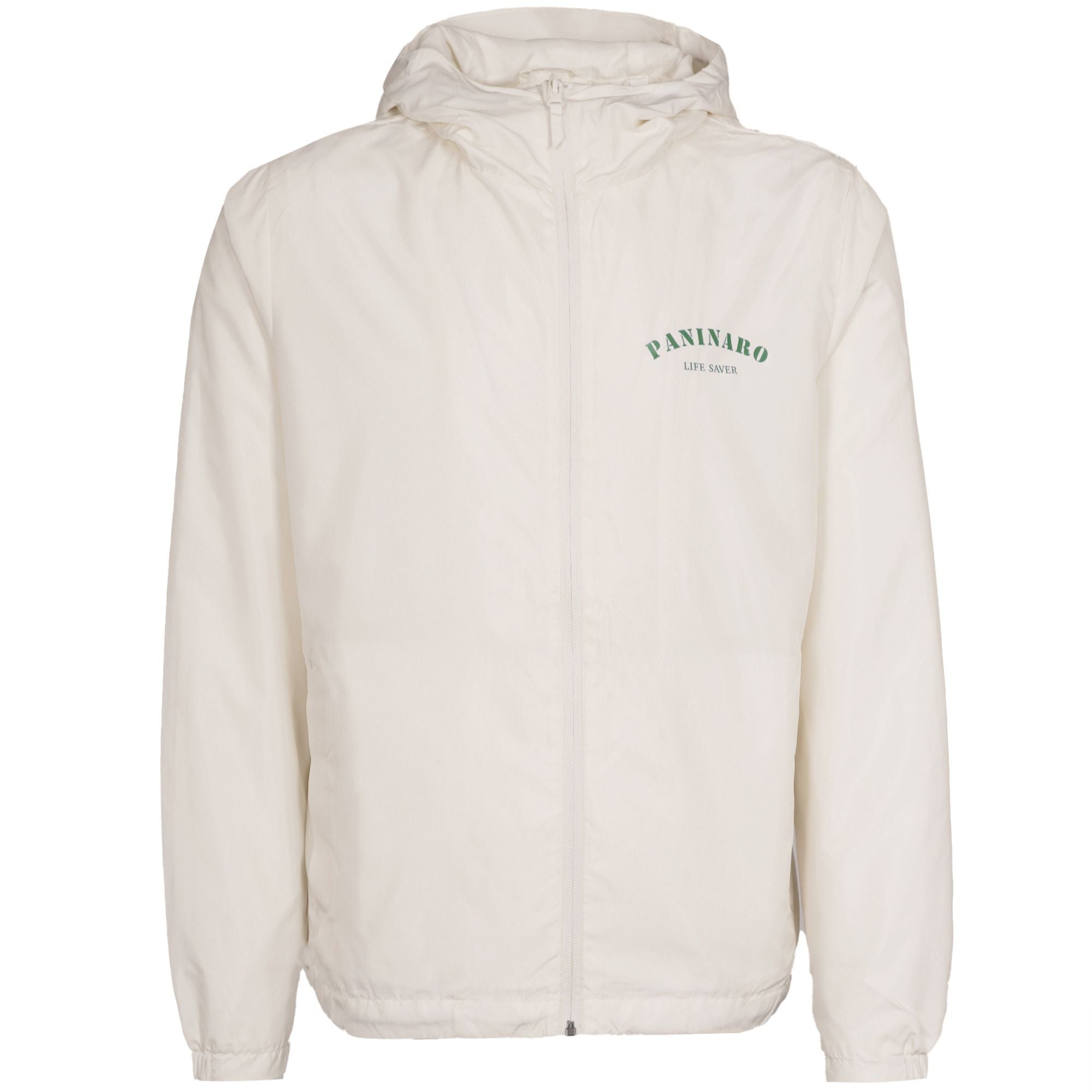 Life Saver Hooded Jacket - White/Green
