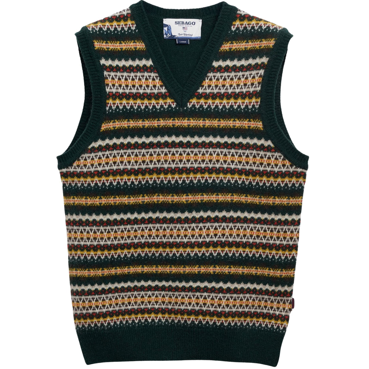 Sebago Stow Wool Vest - Multi
