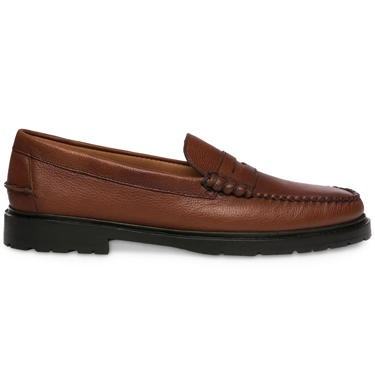 Sebago Dominic RRS Leather Loafers - Brown