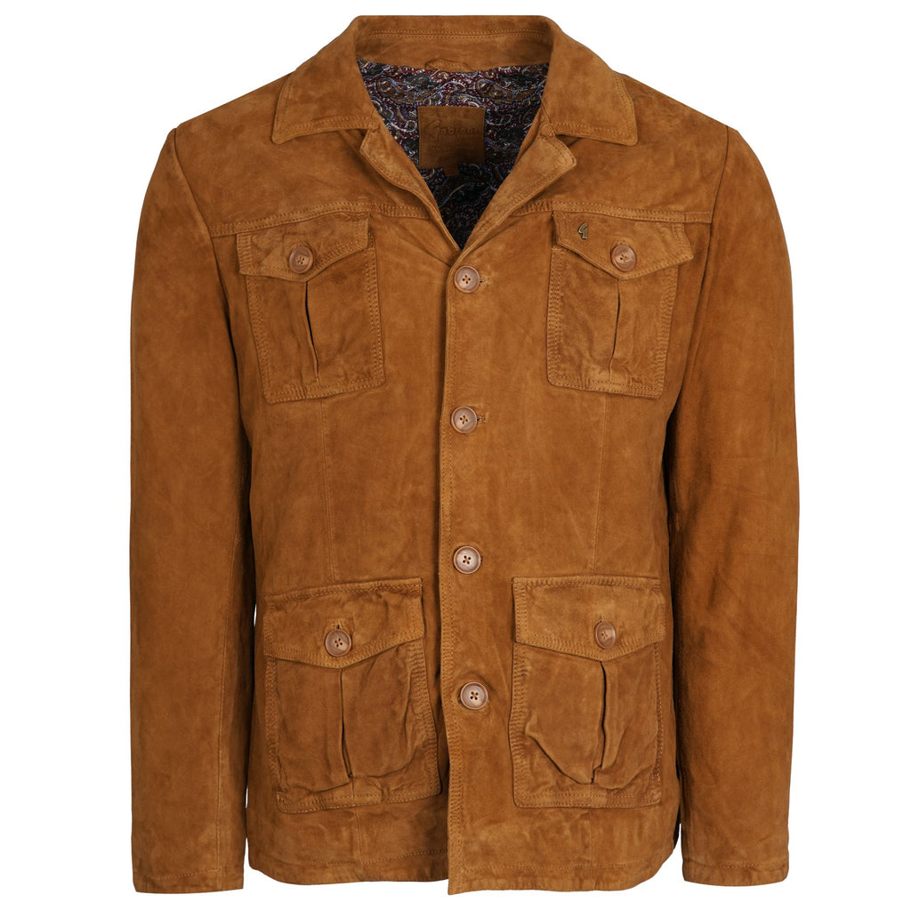 Gabicci Vintage Saint Jacket - Cognac
