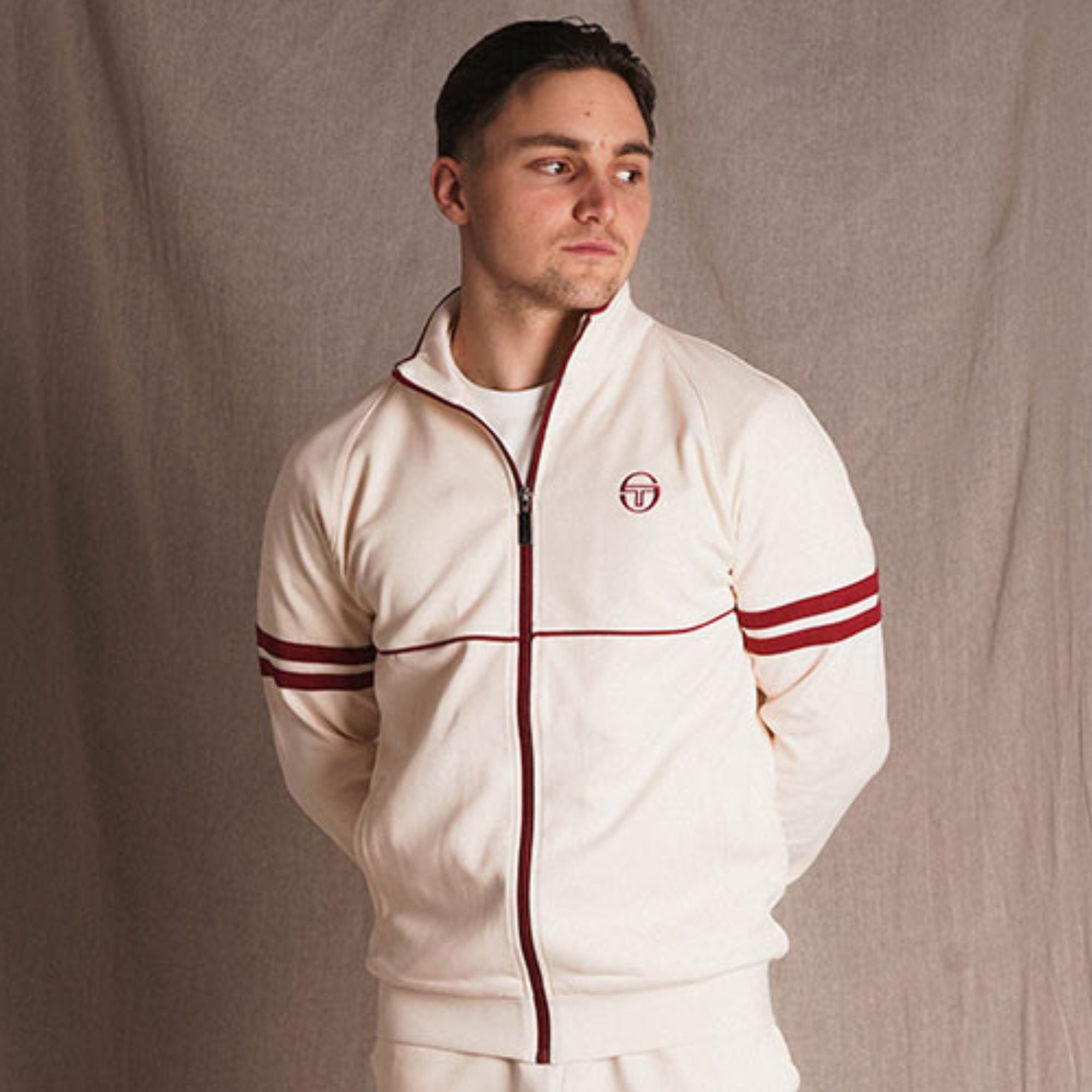 Sergio Tacchini x Stuarts x Stuarts Orion Track Top - Buttercream