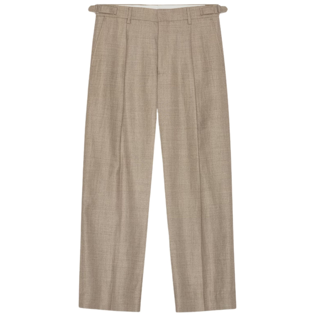 NN07 Kay Pleated Tailored Relaxed Fit Trouser - Khaki
