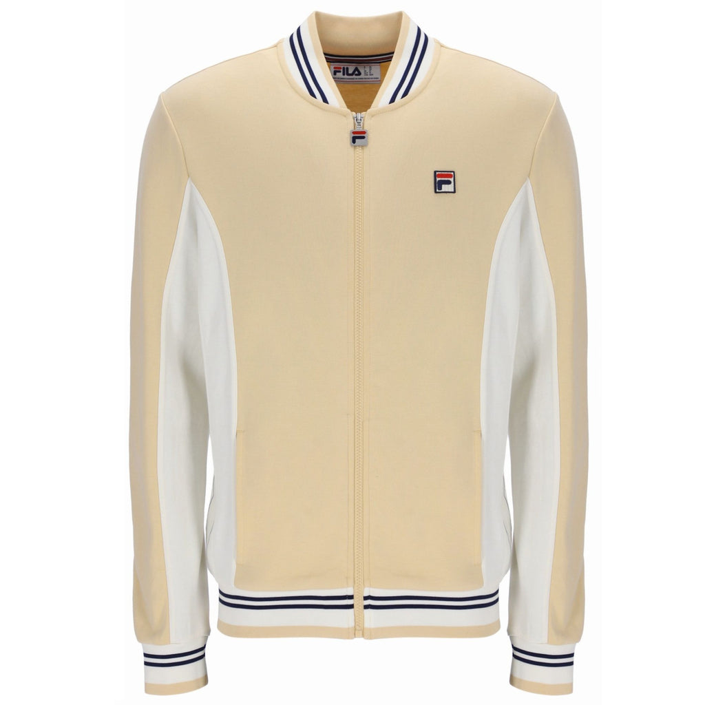 Fila Vintage Settanta Baseball Track Top - Classic Beige