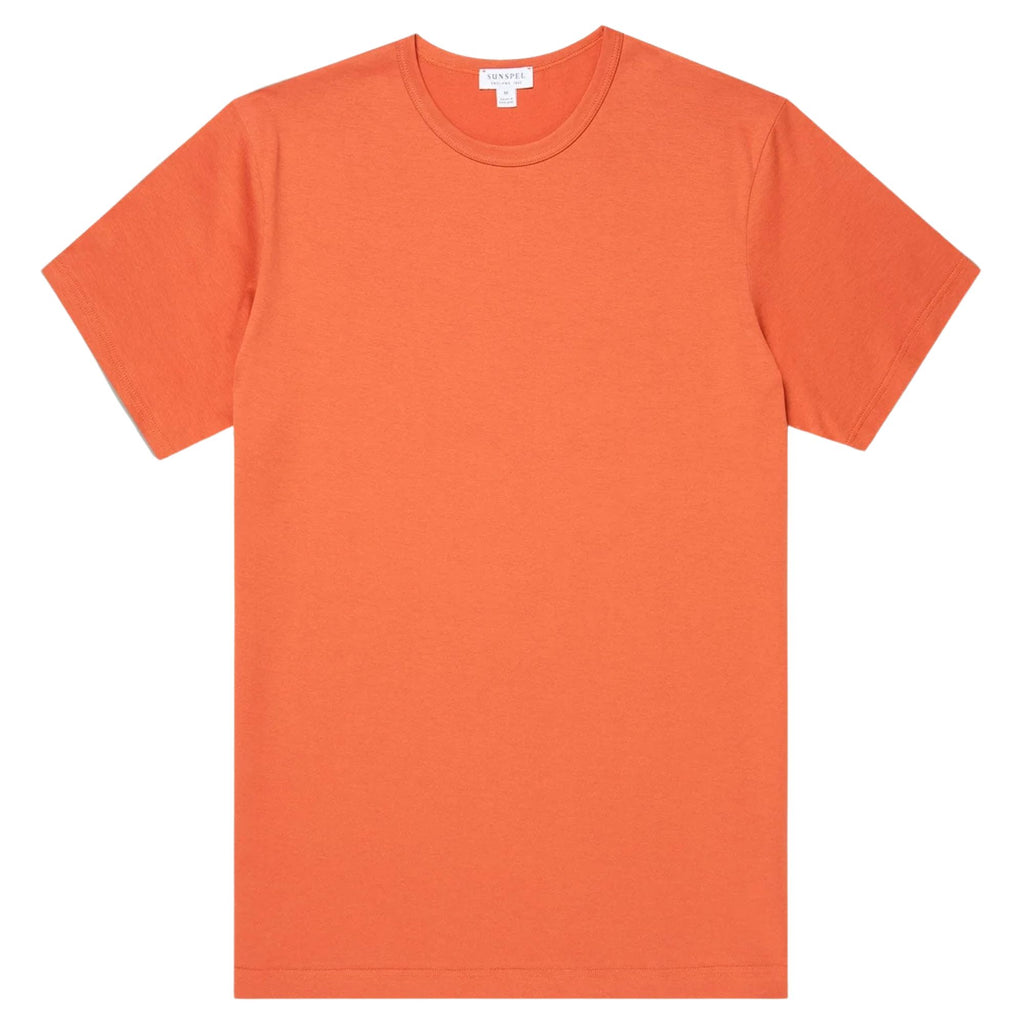 Sunspel Short Sleeve Classic T-Shirt - Copper