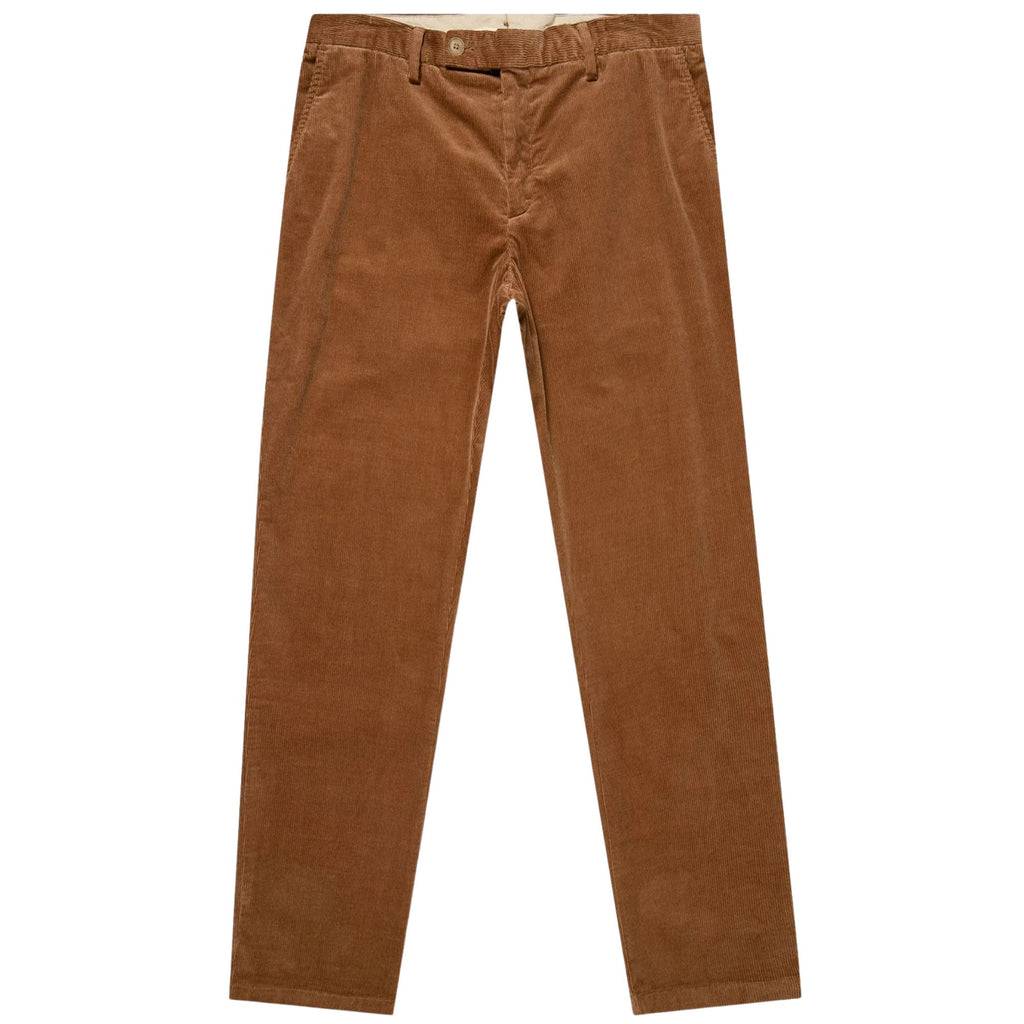 Sunspel Corduroy Trousers - Dark Beige