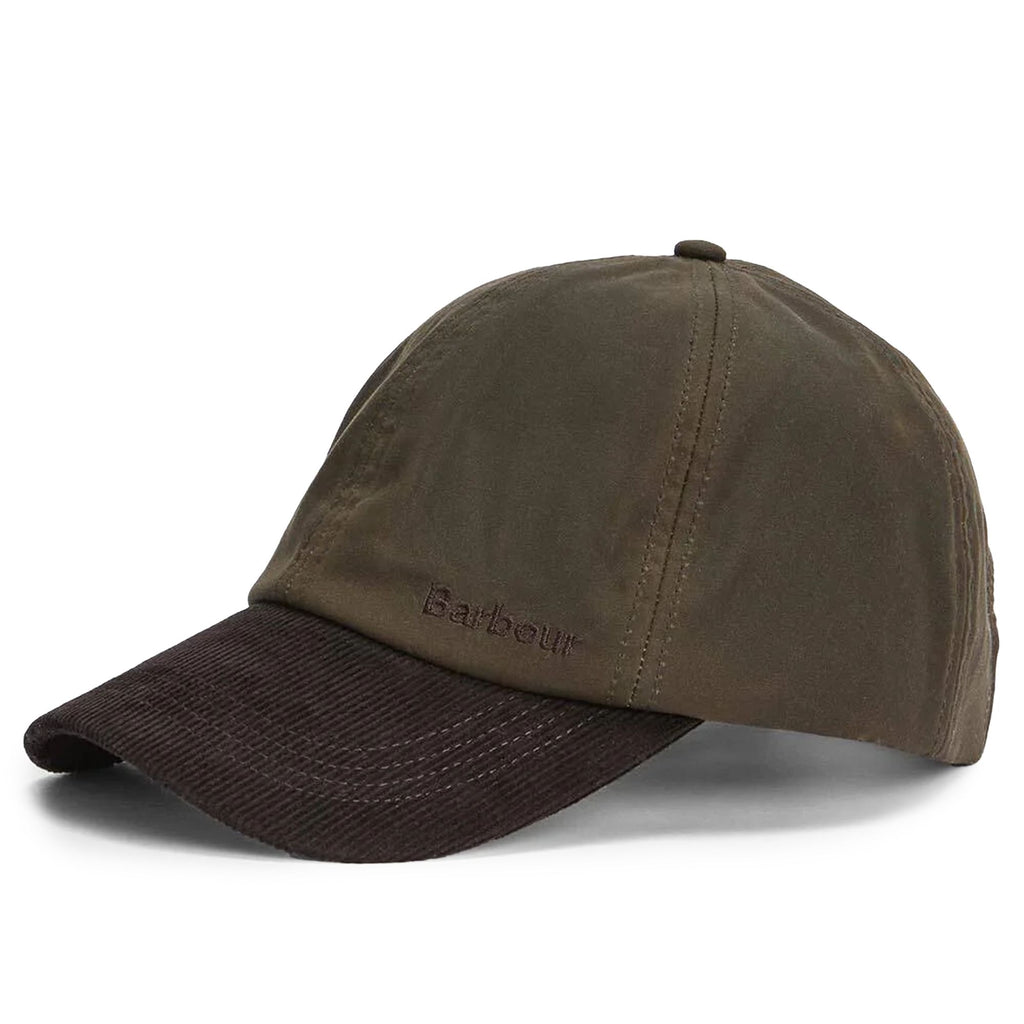 Barbour Ashby Cap  - Olive/Brown