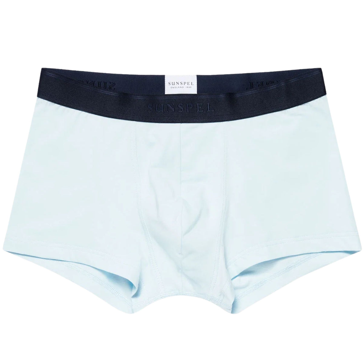 Sunspel Stretch Cotton Trunks - Light Blue