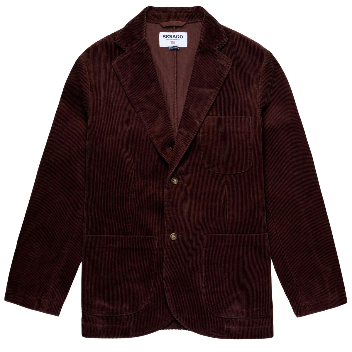 Sebago Neddick Corduroy Blazer - Brown