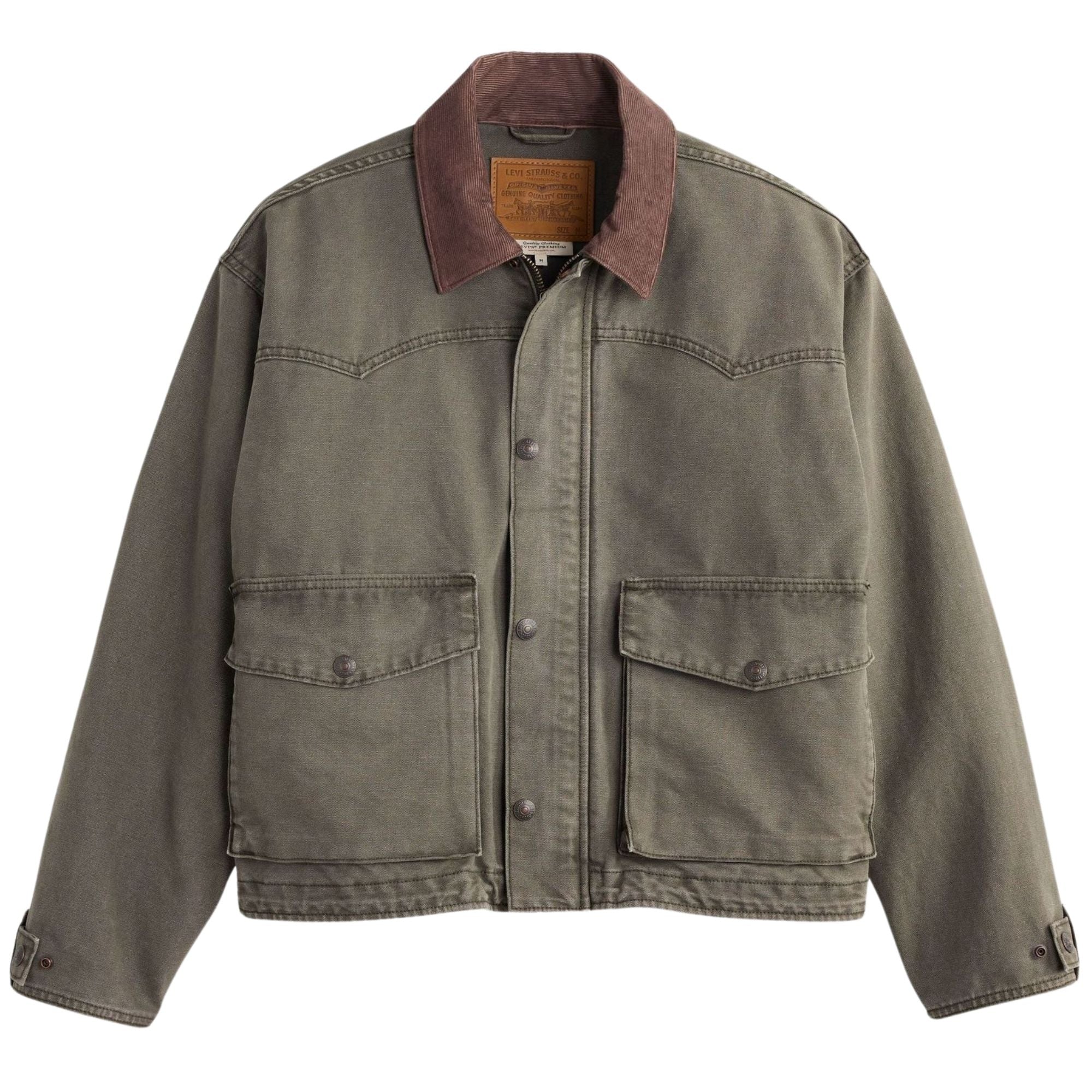 Levi's® Hilltop Jacket - Green 007SO-01 – Stuarts London