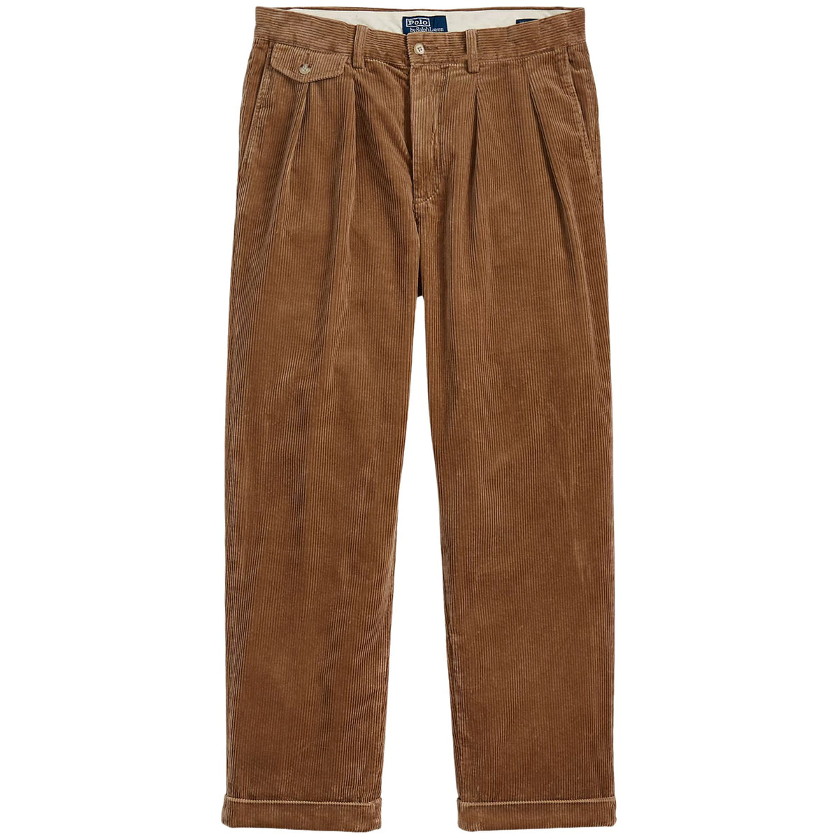 Polo Ralph Lauren Whitman Relaxed Fit Corduroy Trousers - Tan Brown