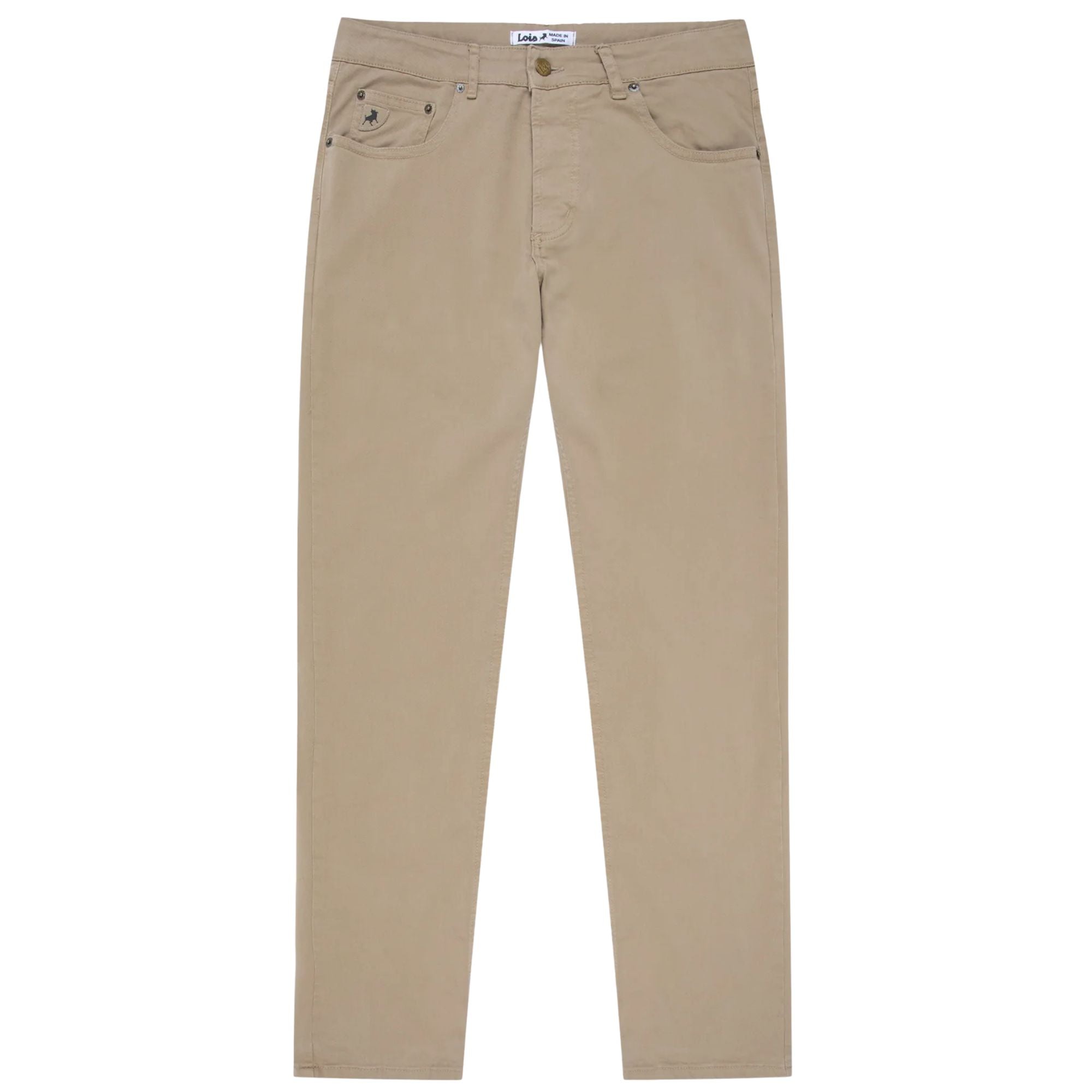 Lois Jeans Terrace Pant Cotton Plus - Dark Sand