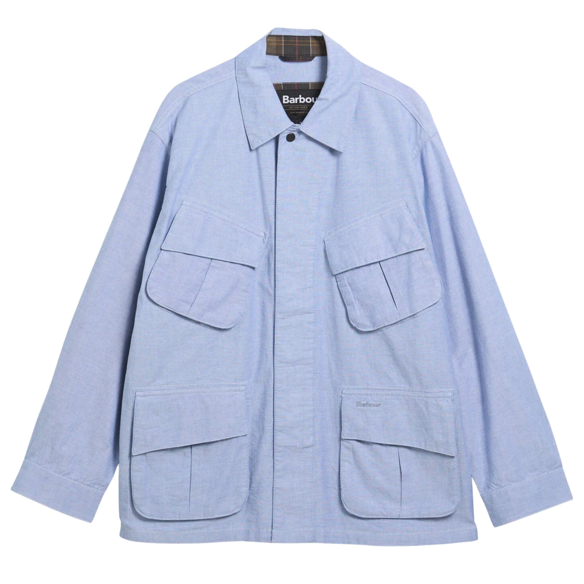 Barbour Oxford Jungle Casual Jacket - Dark Denim MCA1116BL Barbour Oxford Jungle Casual Jacket - Dark Denim MCA1116BL