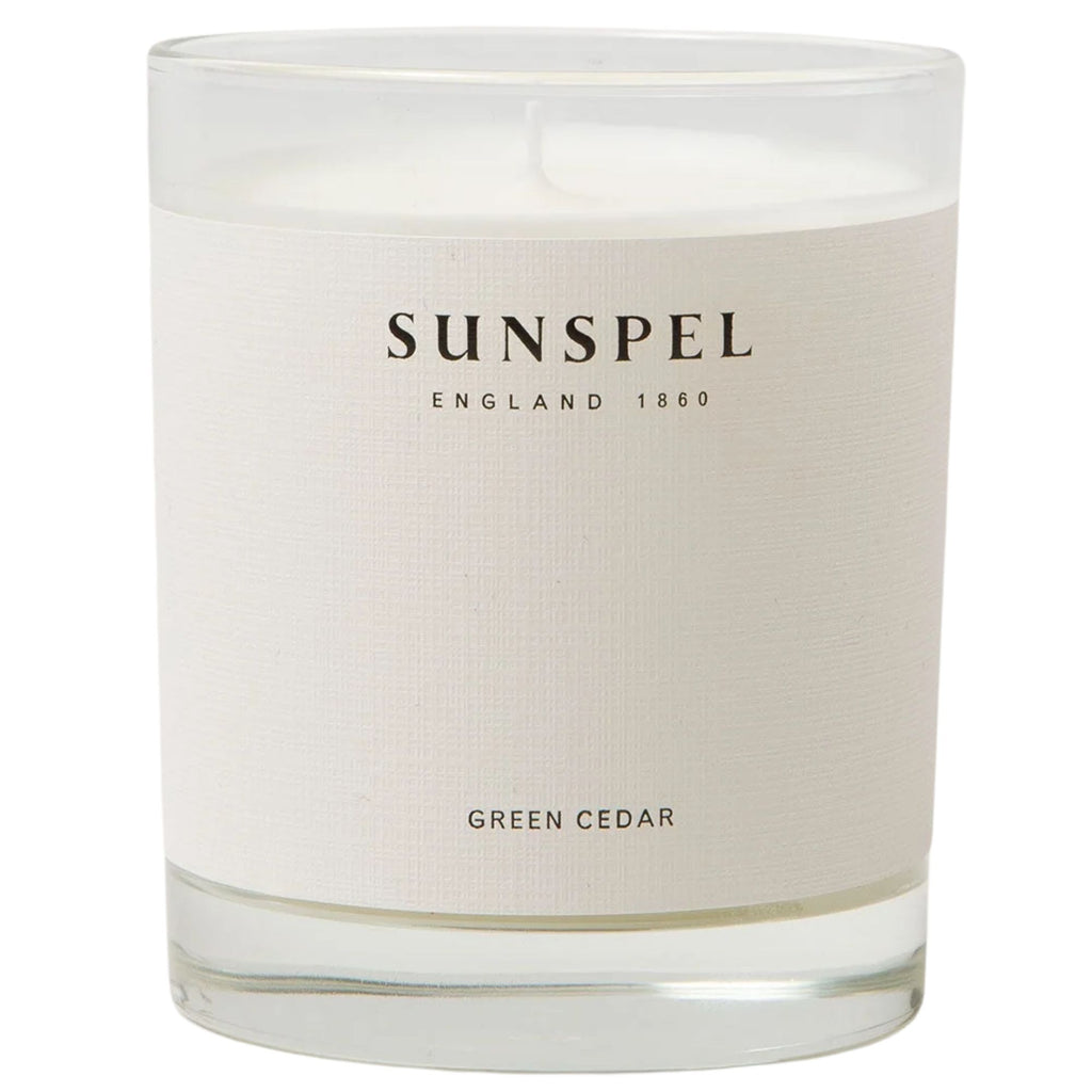 Sunspel Green Cedar Candle