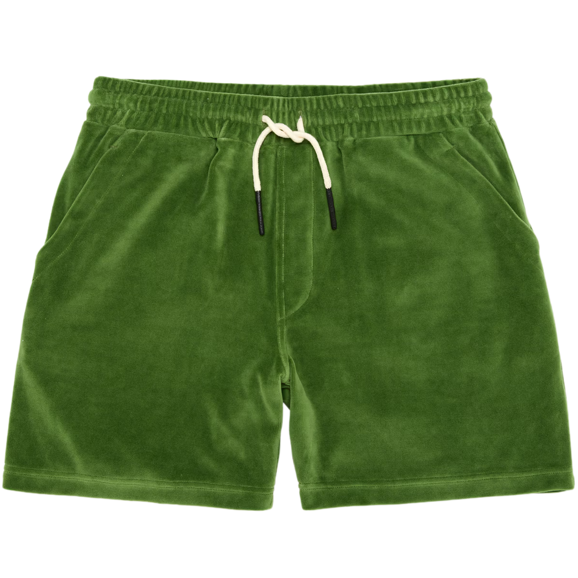 OAS Company Velour Shorts - Penny Green