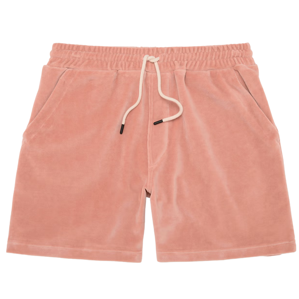 OAS Company Velour Shorts - Cameo