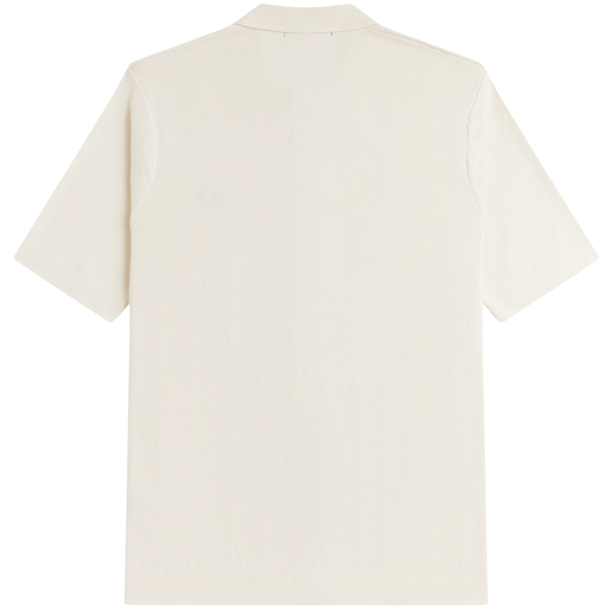 Fred Perry Tonal Vertical Stripe Shirt - Ecru