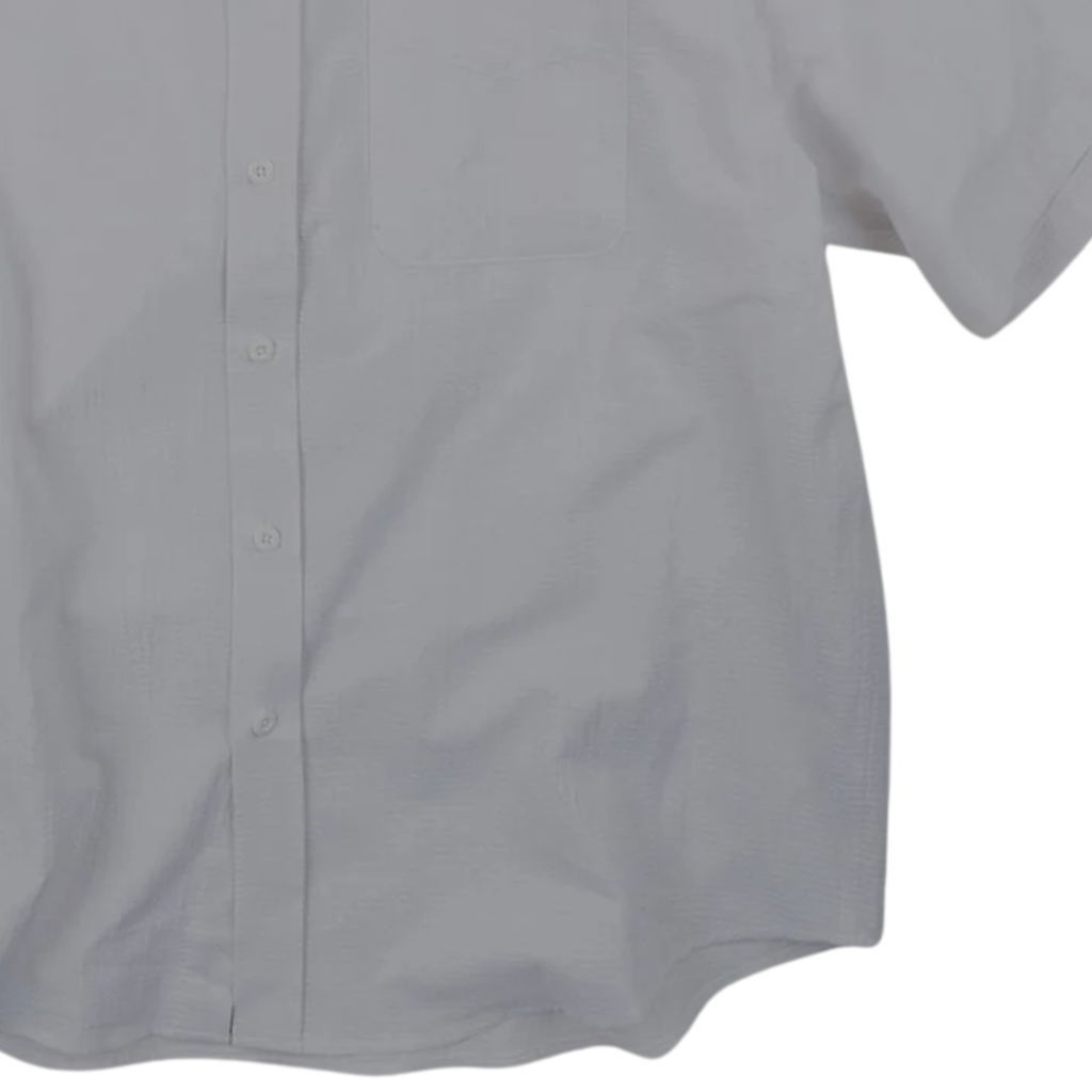 OG Dobby Weave Seersucker Half Shirt - Gray