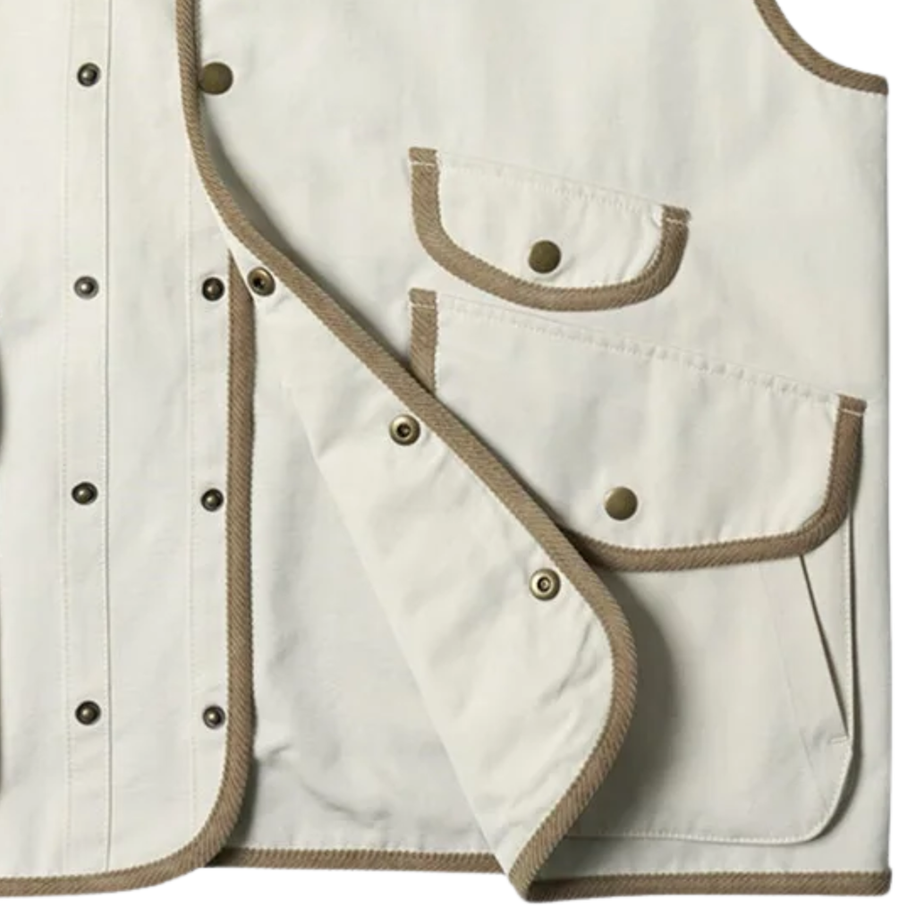 FrizmWORKS Heritage Hunting Vest - Cream