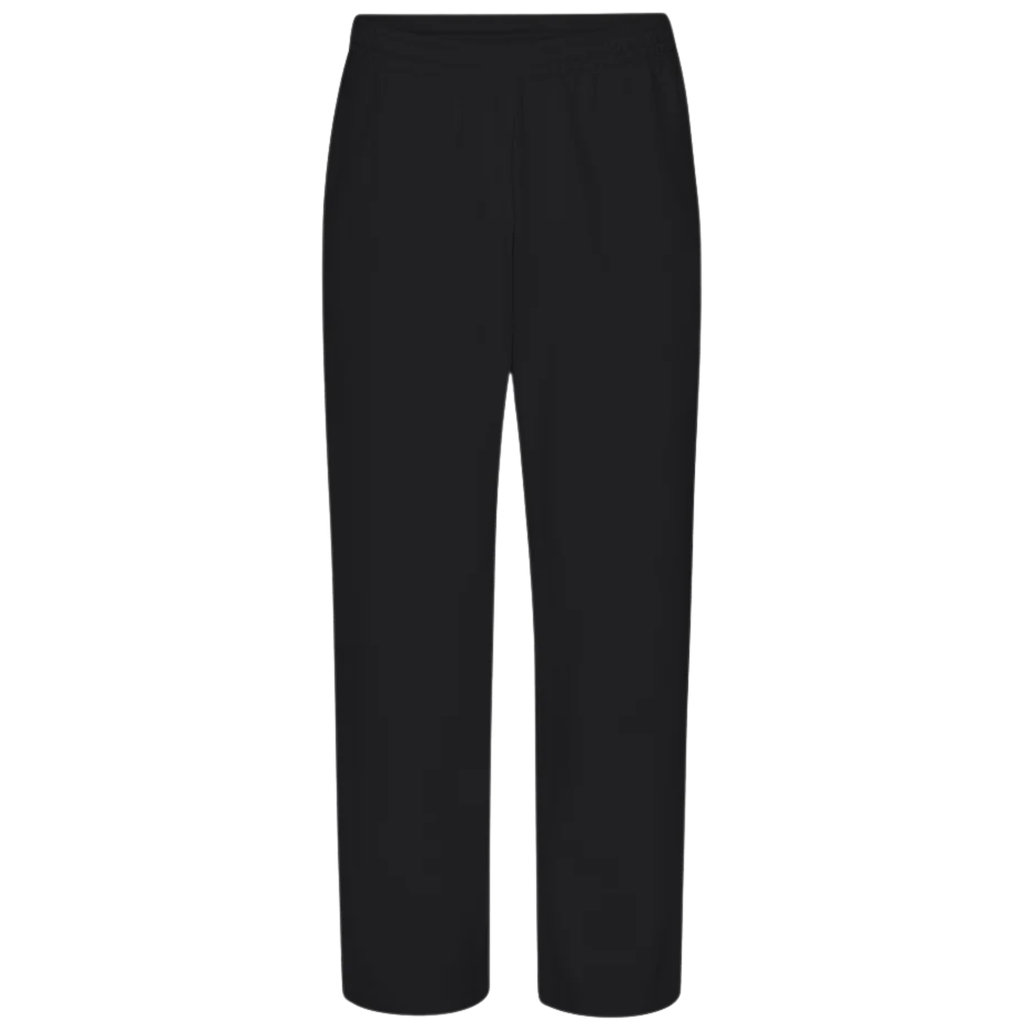 Colorful Standard Organic Straight Leg Sweatpants - Deep Black