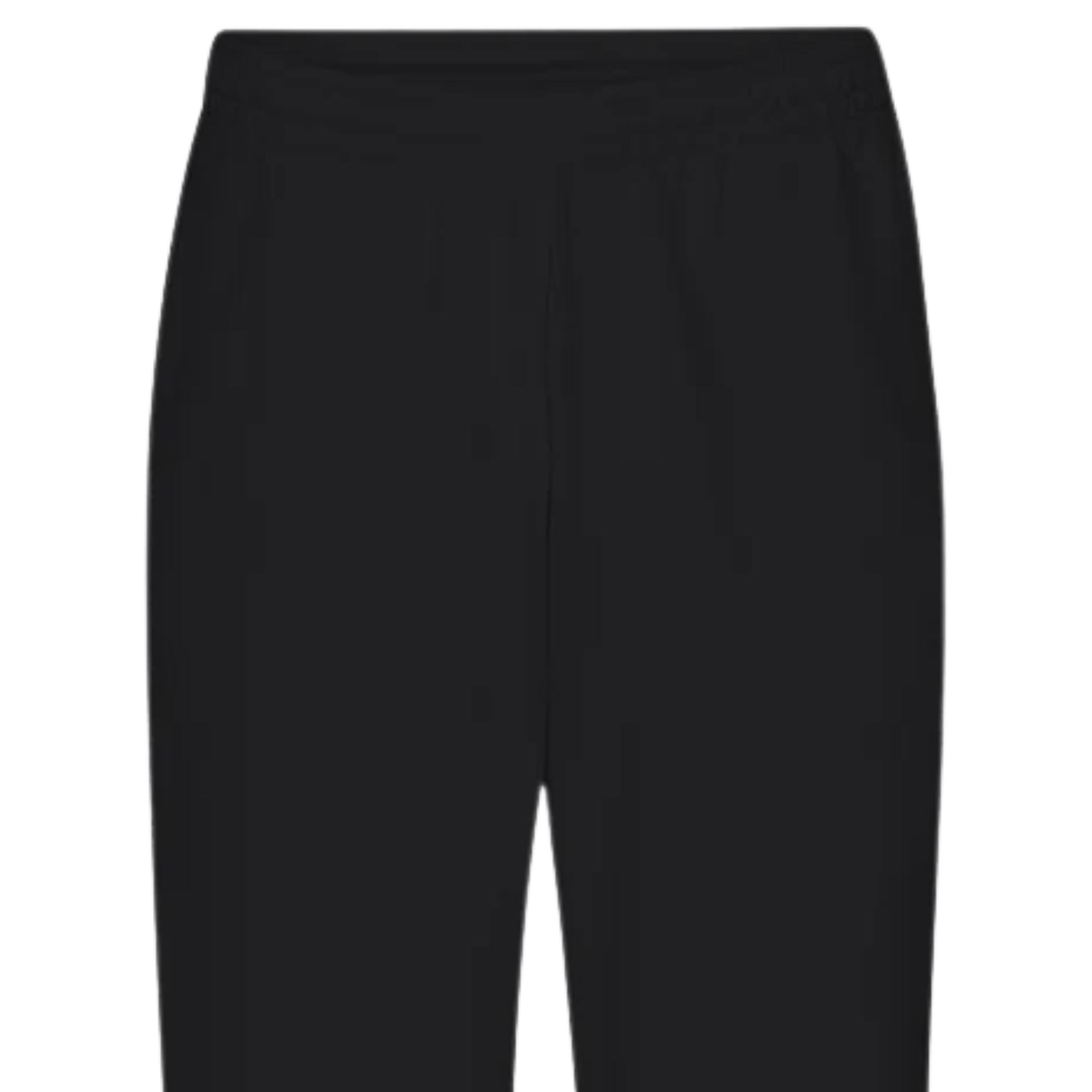 Organic Straight Leg Sweatpants - Deep Black