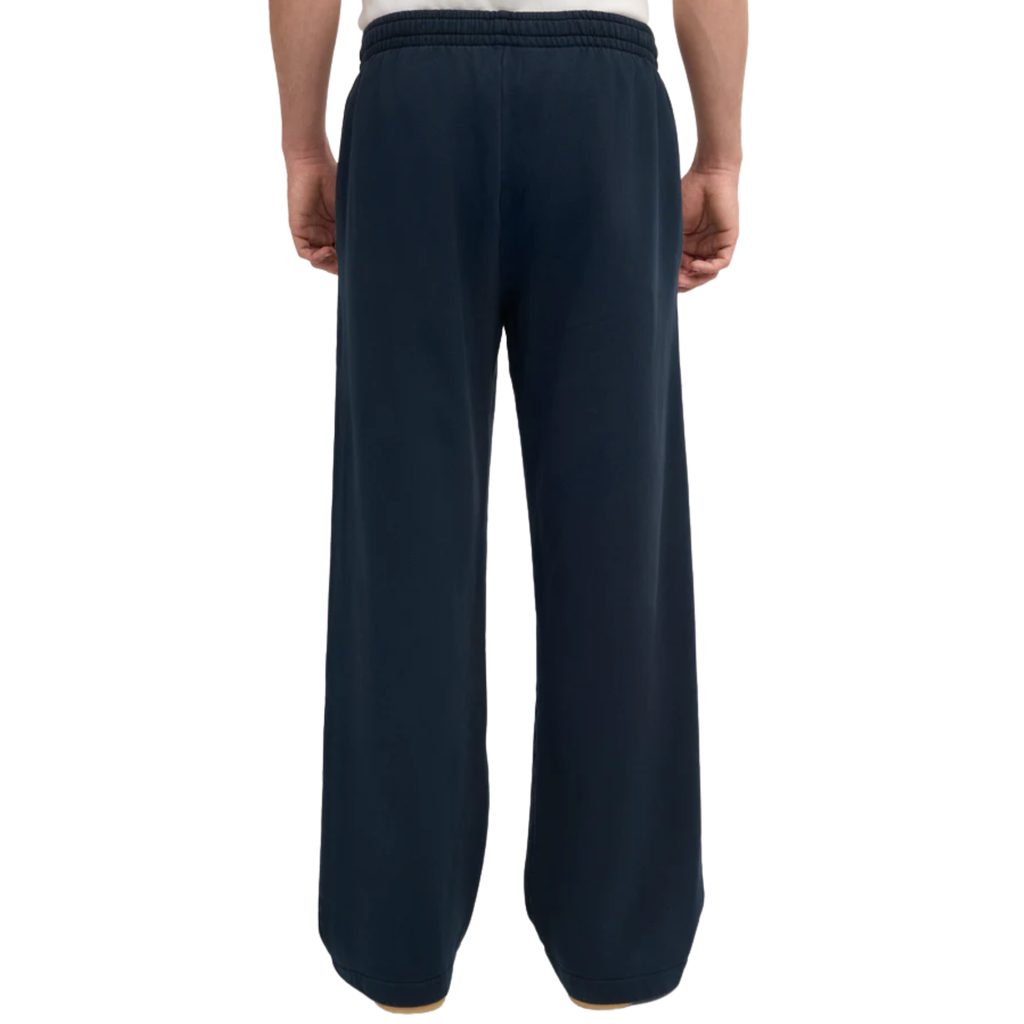 Organic Straight Leg Sweatpants - Navy Blue