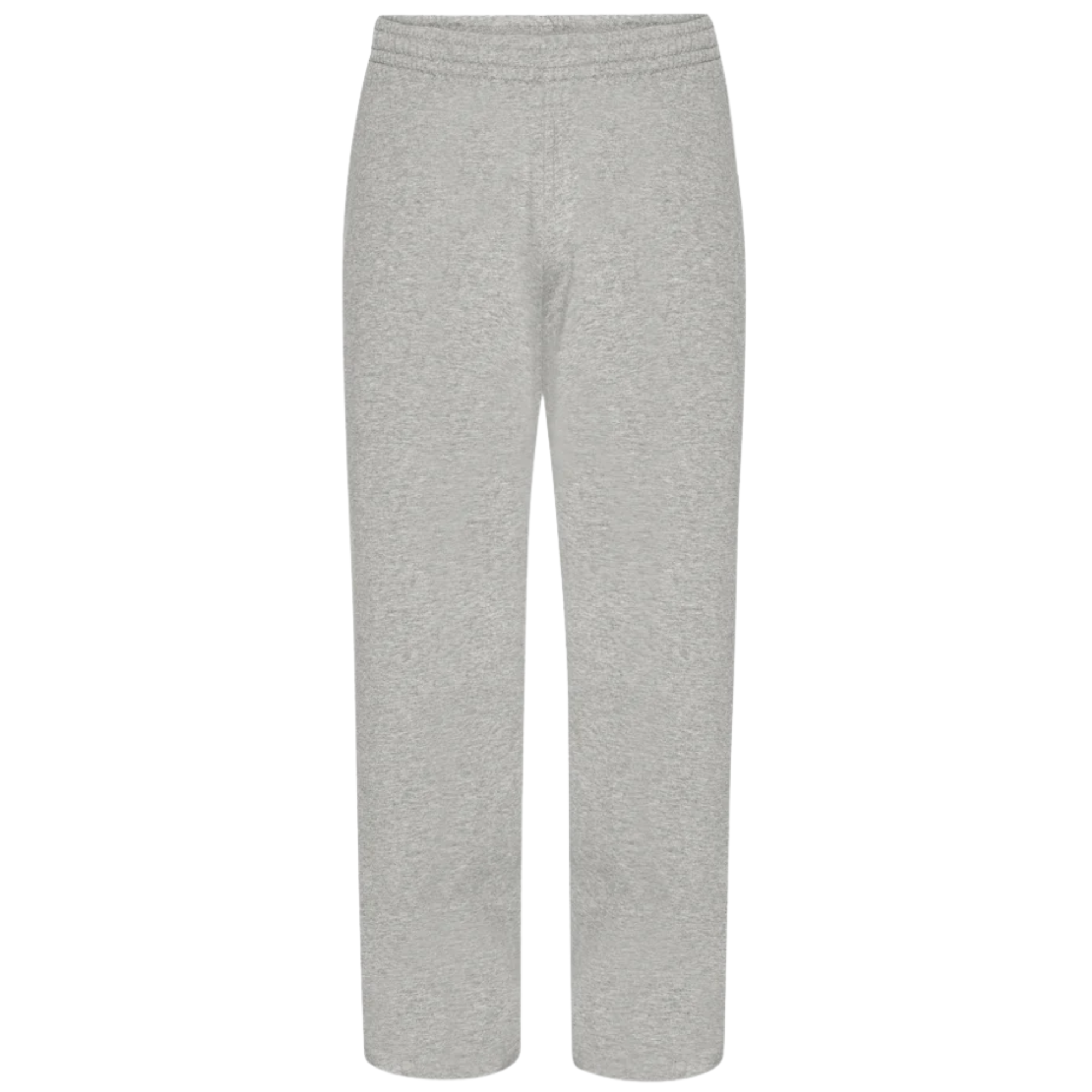 Organic Straight Leg Sweatpants - Heather Grey
