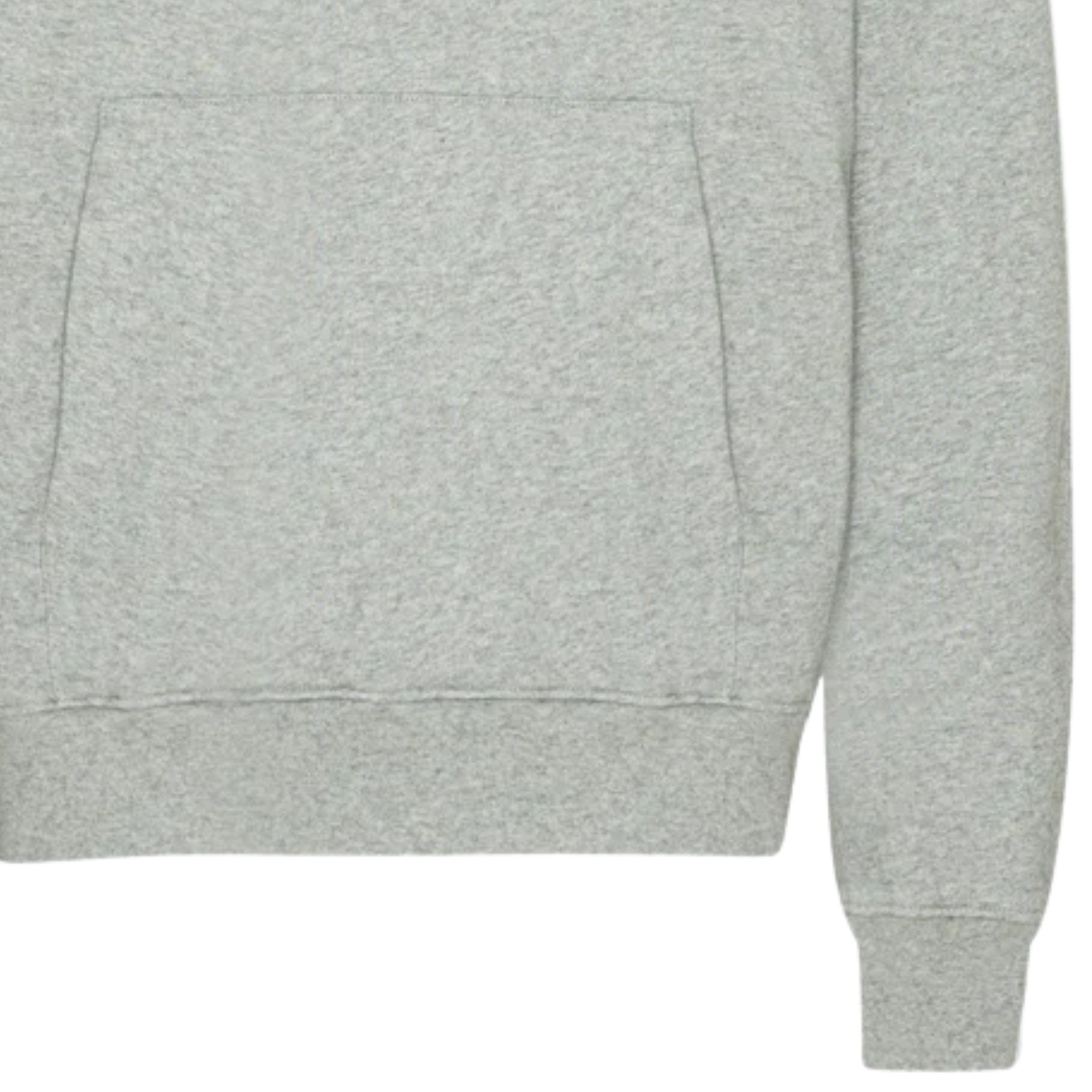 Classic Organic Hood - Heather Grey