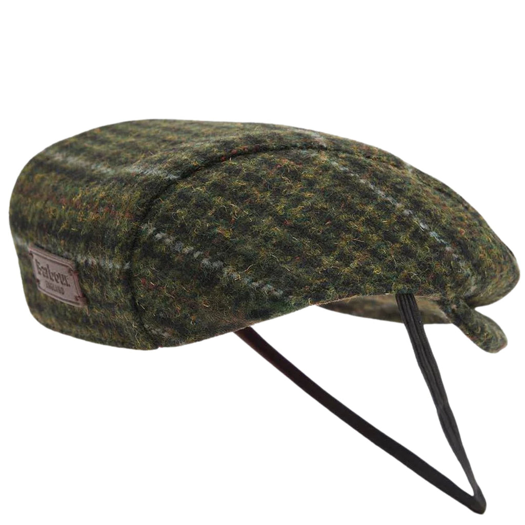 Barbour Wilkin Dog Flat Cap - Olive