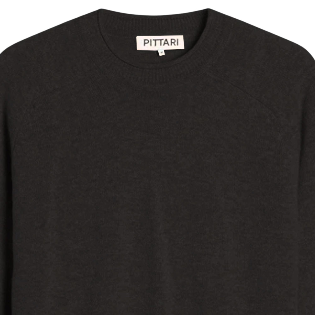 Pittari Usk Lambswool Roll Collar Jumper - Cocoa
