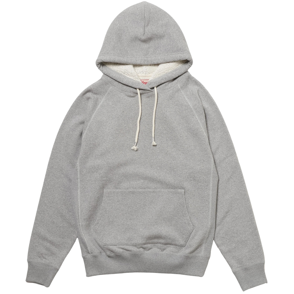 Pullover Hoodie Super Looper French Terry - Heather Grey