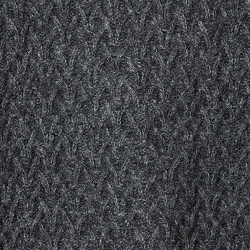 Far Afield Basket Weave Pinto Vest - Grey