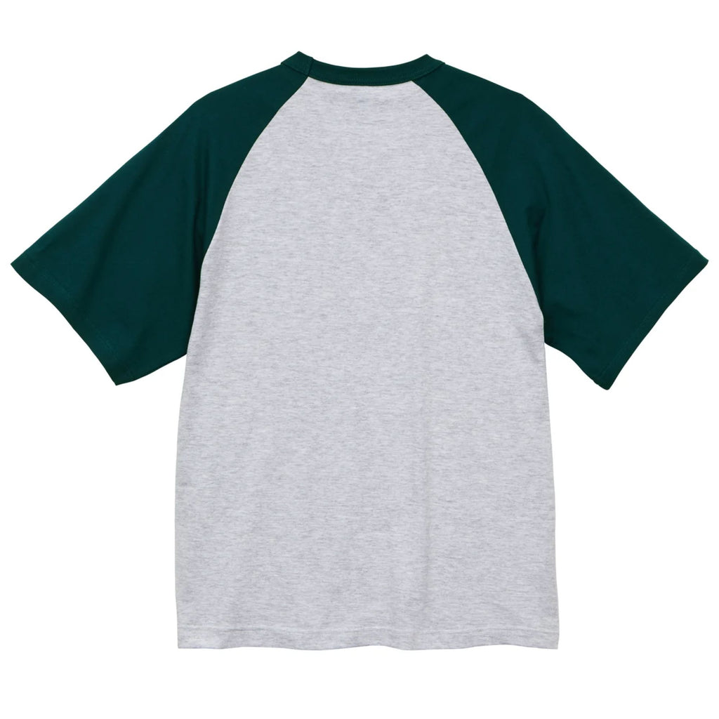 5041 5.6oz Raglan T-Shirt - Ash
