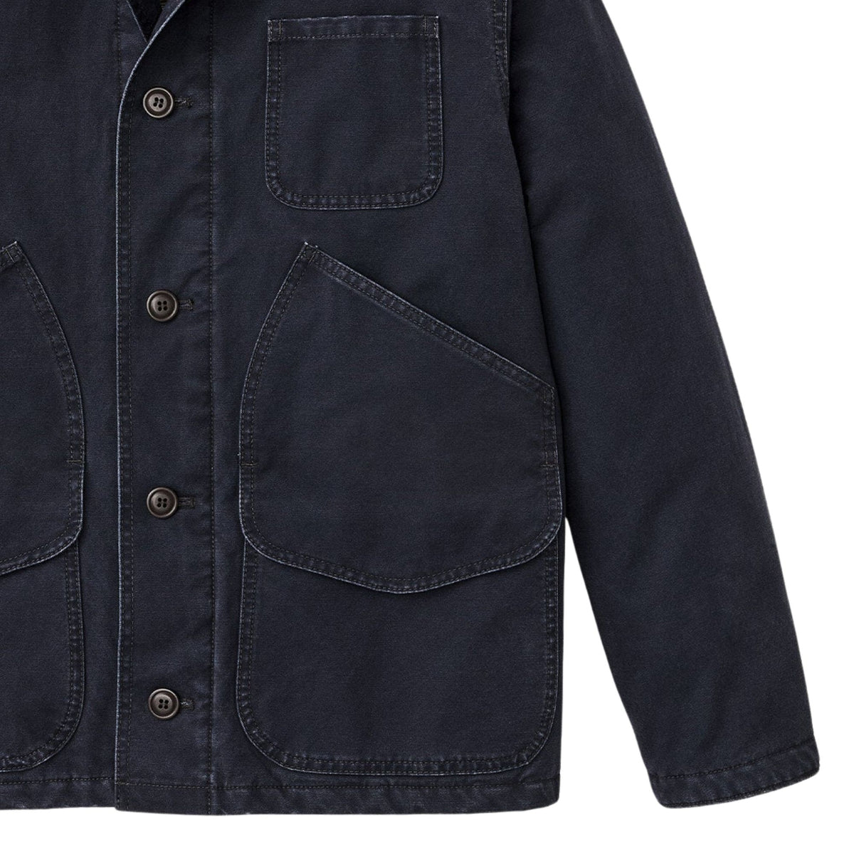 Filson Insulated Canvas Outfitter Jacket - Dark Navy