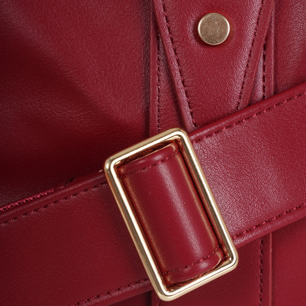 Sergio Tacchini x Stuarts x Stuarts Jorno Gym Holdall - Merlot/Buttercream