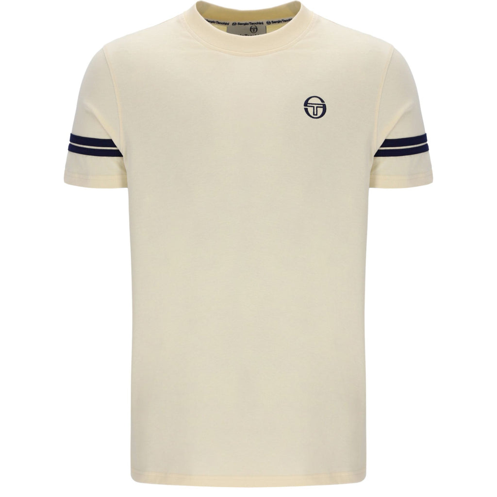 Sergio Tacchini Grello Crew Neck T-Shirt - Sandshell