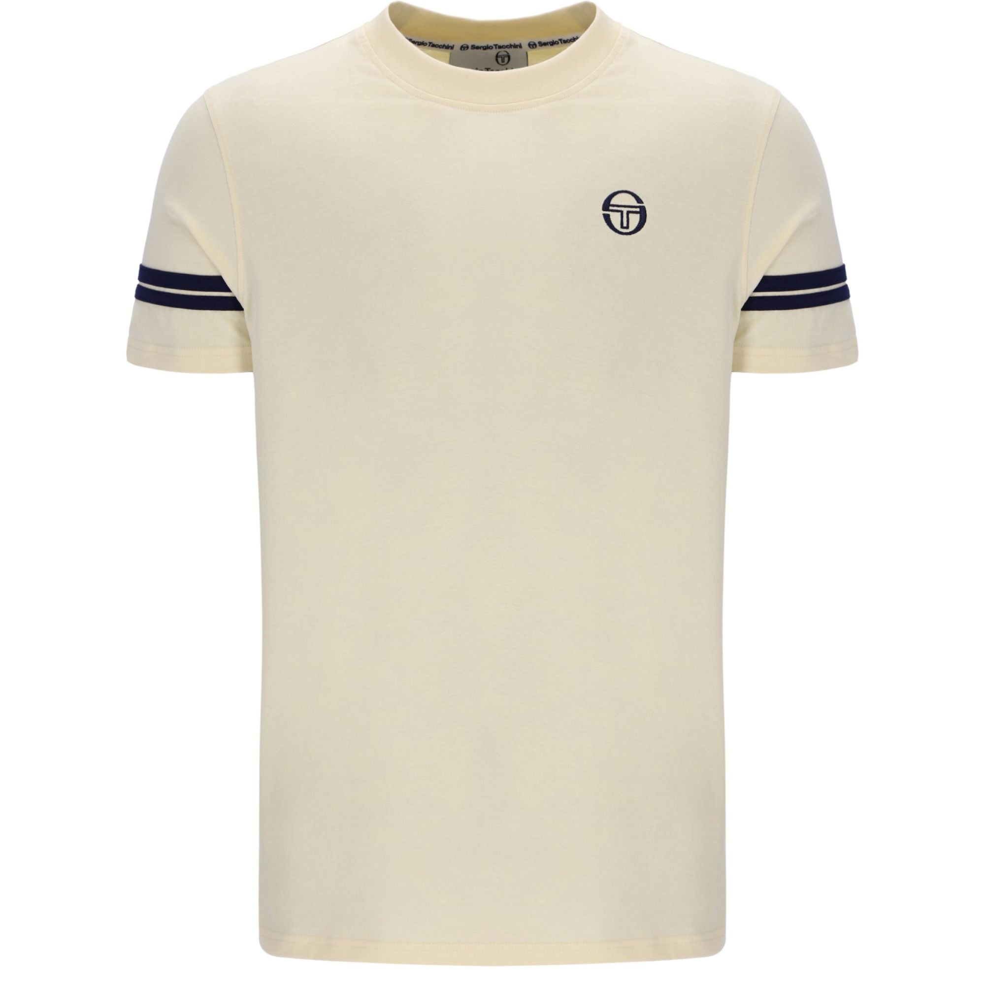 Grello Crew Neck T-Shirt - Sandshell