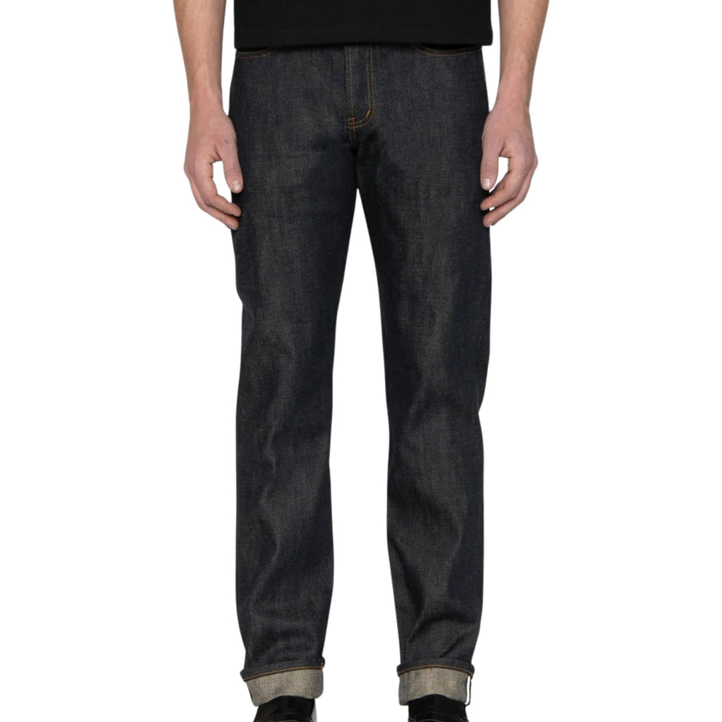 Naked and Famous Denim Weird Guy Harionago Selvedge - Indigo