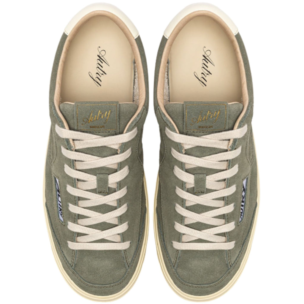 Autry Windscape Low Suede Sneakers - Green