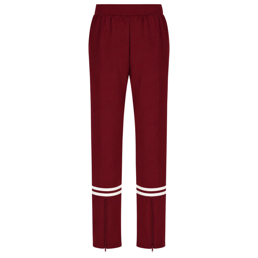 Sergio Tacchini x Stuarts Orion Track Pant - Merlot/Buttercream
