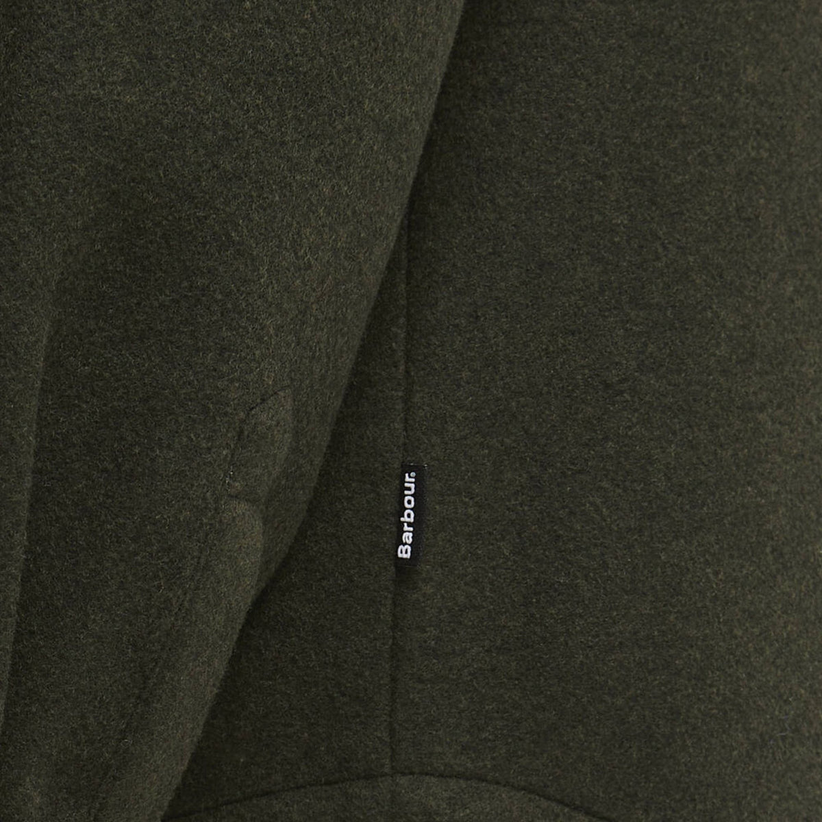 Barbour Marltown Tailored Wool Blend Overshirt - Sage