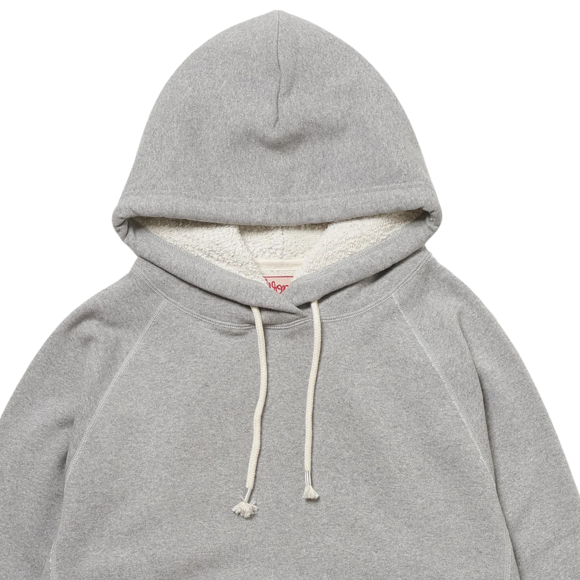 Pullover Hoodie Super Looper French Terry - Heather Grey
