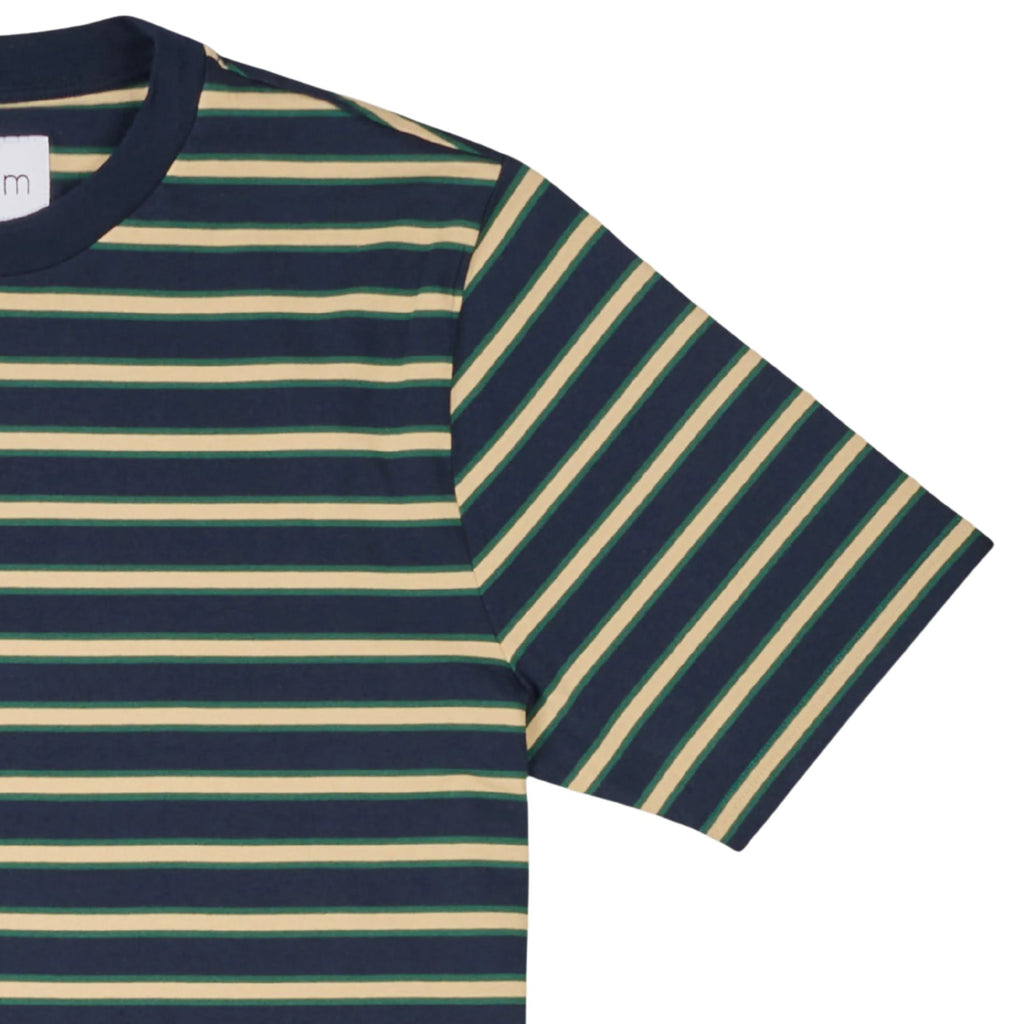 Albam Tame Stripe T-Shirt - Dark Navy
