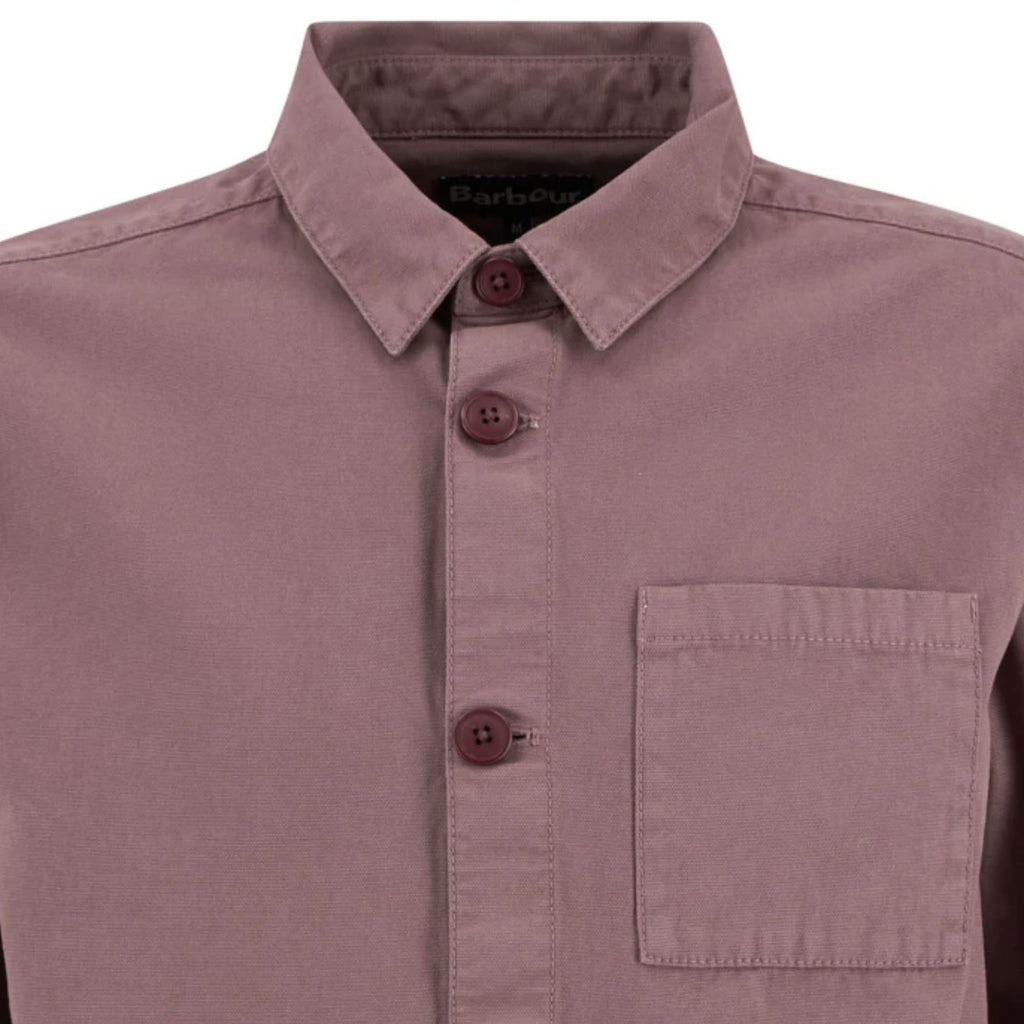Washed Overshirt - Peppercorn