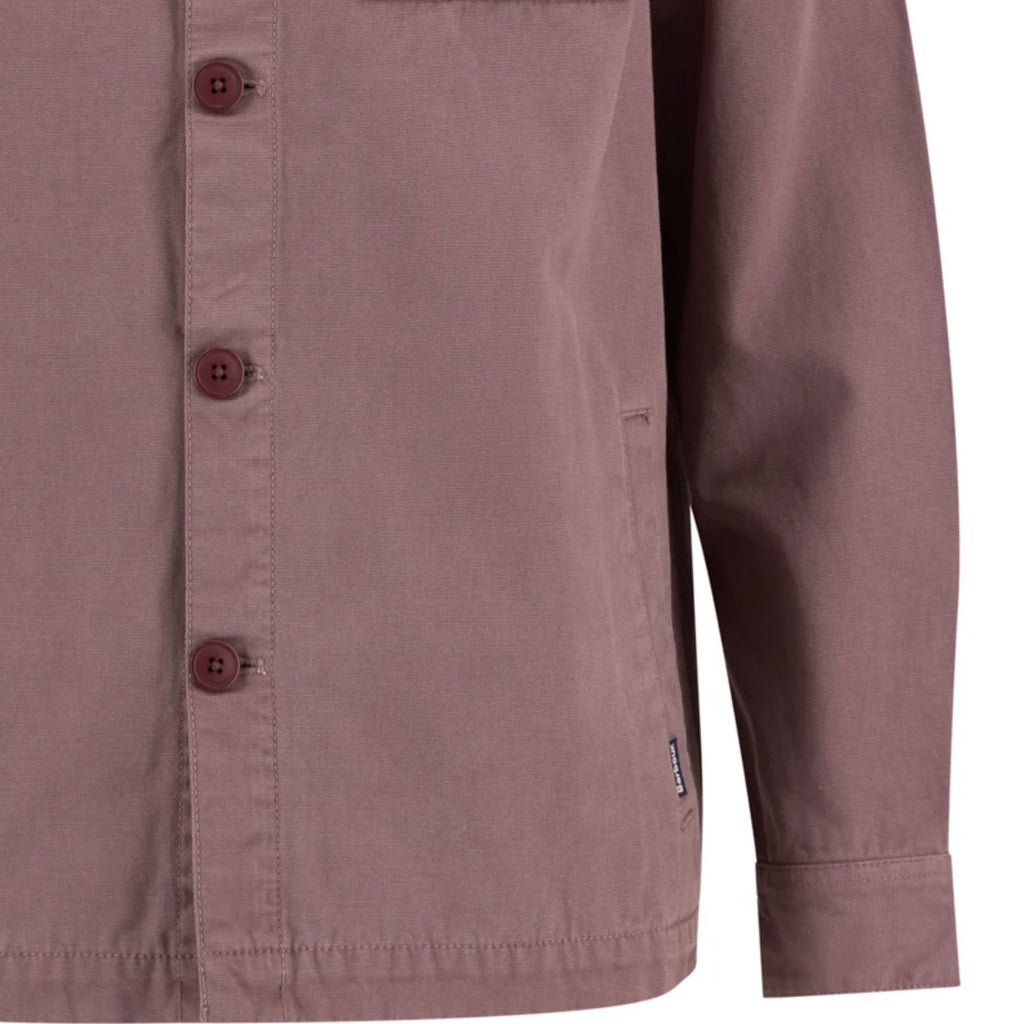 Washed Overshirt - Peppercorn